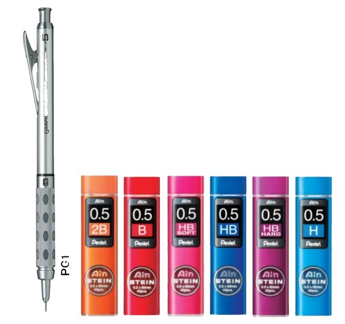 Pentel P205-D - Astuccio Per Matite HB, 0,5 Mm, 1 Pezzo, Colore: Verde - Foto 10