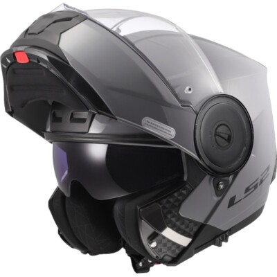 LS2 FF902 Scope II Flip Motorradhelm Nardo grau