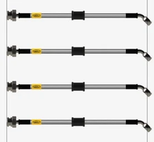 FULL KIT HEL Performance Brake Lines Hoses For Lamborghini Gallardo (2003-2008)