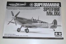 TAMIYA SUPERMARINE SPITFIRE Mk IXc 60319 ⭐PARTS⭐ INSTRUCTION BOOKLET+GUIDE 1/32