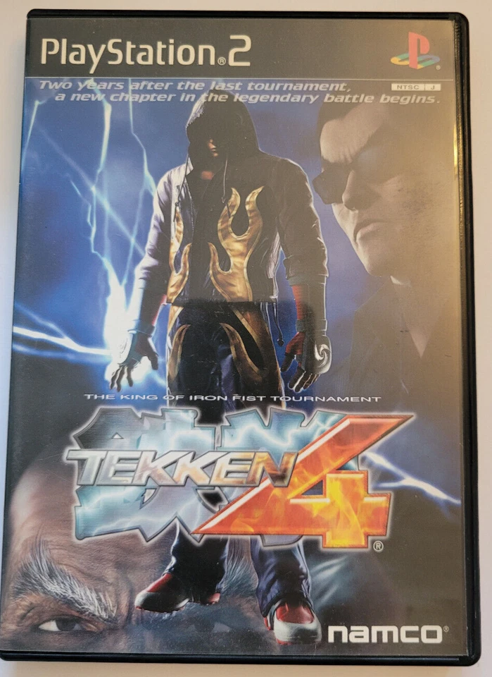 Tekken 2 Game Bundle (Sony PS2) Importaciones japonesas - Tekken 4 + Tekken 5 - CIB Foto 3 de 4