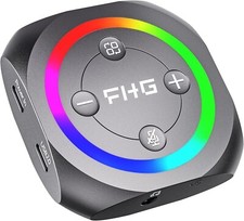 FHG DAC, External USB Sound Card Gaming DAC with 7.1 Virtual Surround Sound for