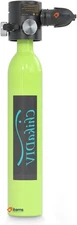 CHIKADIV C300 Mini Scuba Tank Refillable Oxygen Cylinder with 0.5 L Capacity