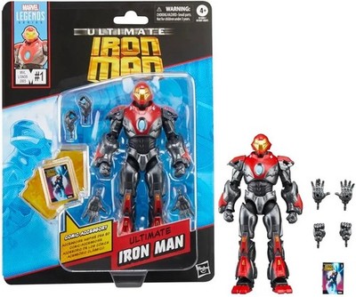Marvel Legends Series Ultimate Iron Man, Comics-Inspired Collectible 6-Inch New
