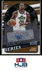 2021-22 Donruss Optic Malik Fitts Signature Series Auto #SS-MFT Utah Jazz