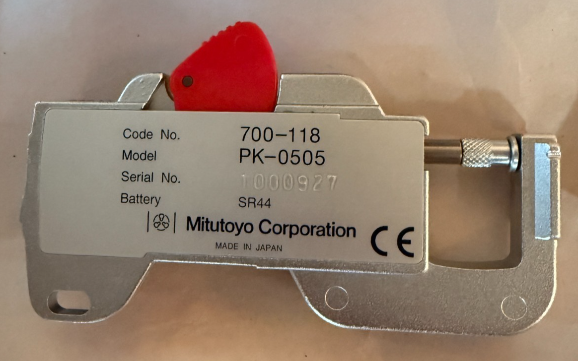 Mitutoyo 700-118 Quick Mini PK-0505 New in Box | eBay