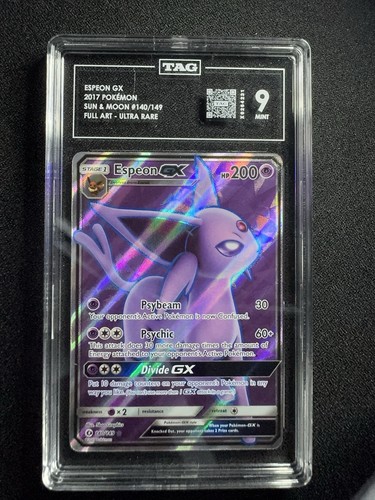 Espeon-GX graded TAG 9 for sale on eBay