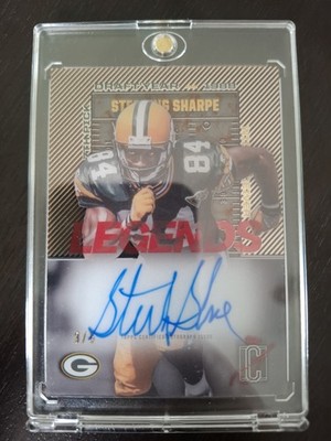 2025 Topps Signature Class LTCA-SS Sterling Sharpe Legends Crystal Clear Auto /5