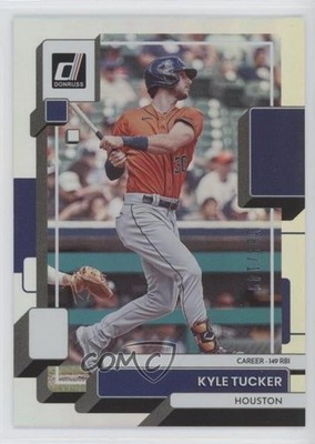 2022 Panini Donruss Career Stat Line 83/149 Kyle Tucker #199 0c3e