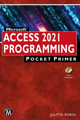 Microsoft Access 2021 Programming Pocket Primer Julitta Korol Taschenbuch 2022