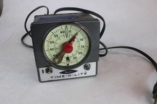 Time-O-Lite M-72 Darkroom Timer 60 Sec ITC 120V Tested Working Vintage