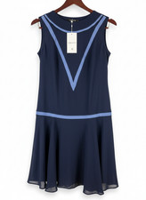 BABEYOND Women’s 1920s Inspired Dress - Flapper Low-Waist Sleeveless Dress M