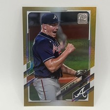 2021 Topps Gold Foil Mark Melancon #574 ATL
