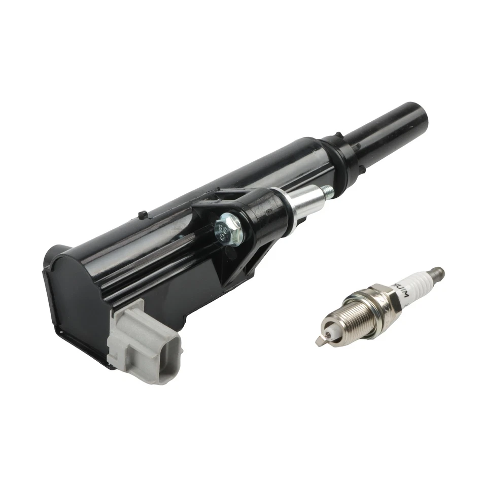 Bobina de encendido UF640 +6 piezas bujía de iridio para Dodge Dakota 7100 2009-2010 3 piezas Foto 4 de 4