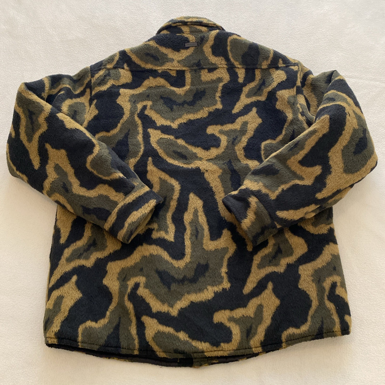 Maison Article Lined Jacket Mens Large Green Quil… - image 10