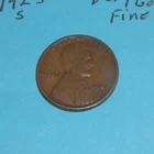 1923 S   WHEAT CENT    VERY GOOD - FINE #4