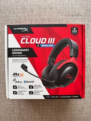 HyperX Cloud III S Wireless Gaming Headset - NEW SEALED