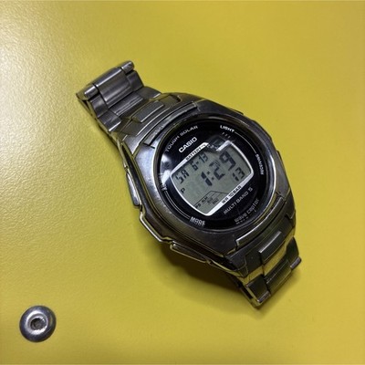 Radio Solar CASIO WAVE CEPTOR Wristwatch
