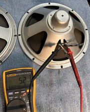 Pair of Rola 10" Alnico Smooth Cone Speaker 8 Ohm, Hammond Organ Tone Cabinet