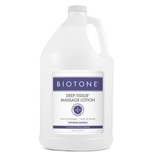 BIOTONE Deep Tissue Unscented Massage Treatment Lotion 1 gal. Jug DTU1G 1 Ct