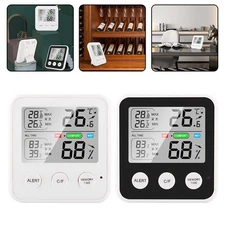 Aesthetic Digital Display for Monitoring Room Temperature and Humidity