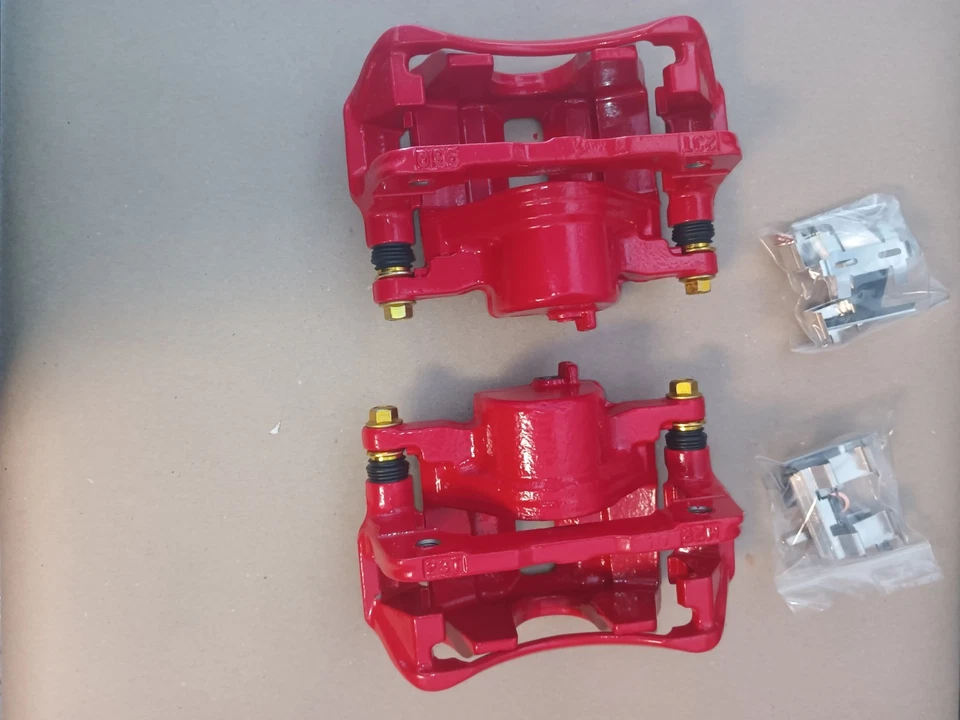 Pinzas de freno delanteras Acura Integra Type R 2000 rojas Civic Cl Odyssey Accord Reman Foto 2 de 4