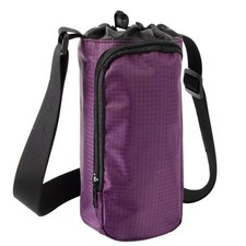 Water Bottle Carrier Bag with Strap, Phone Pocket for Walking, Runs, Hikes, B...