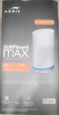 ARRIS Surfboard MAX W21 Tri-Band Mesh Ready Wi-Fi 6 Router, AX6600 Works w/Alexa