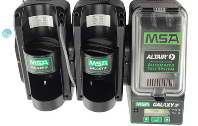 MSA 10091236 GALAXY ALTAIR 5 AUTOMATED TEST SYSTEM W/2 10062235 Cylinder Holders