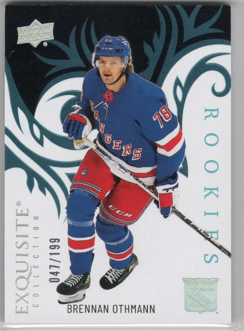 2024-25 Ice Brennan Othmann Exquisite Collection Platinum Blue /199