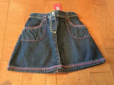 Gymboree 2-pc Little Girls Jean Skorts/Skirts Lot Size 5