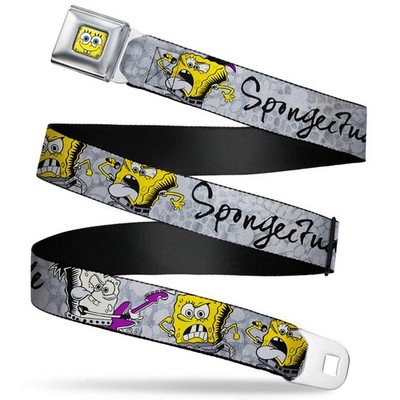 Sponge Bob Face Close-Up Seatbelt Belt - Spongebob 3-Poses S (US IMPORT) ACC NEU
