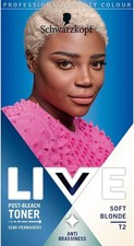Schwarzkopf LIVE Post-Bleach Toner Semi-Permanent Colour - T2 Soft Blonde