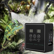 Intelligent Reptile Spray System Mist Humidifier Fog Lizard Gecko Chameleon Tank
