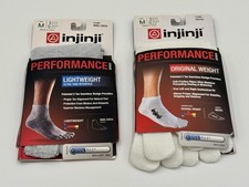 NWT Injinji Performance Mini Crew  Micro Toesocks CoolMax M 8-10.5, W 9-11.5