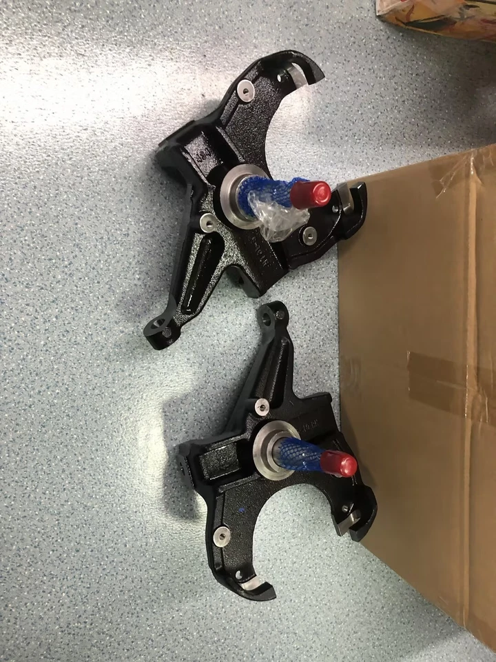 Drop Spindles Knuckles Fit For Chevrolet C10 Pair Left Right Replacement New Foto 2 de 4