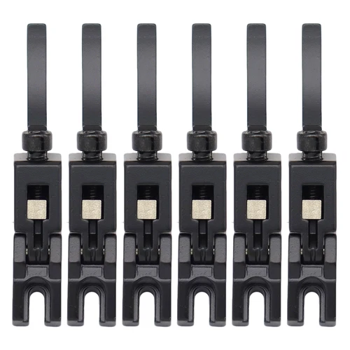 6Pcs Floyd Rose String Saddles for Electric Guitar Tremolo Bridge Double Locking