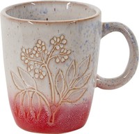 Die Spiegelburg, Porzellan-Tasse Blume Rot - Landlust, Handgefertigt, 22048