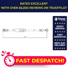 Brake Hose fits ROVER 220 RF 2.0D Rear 95 to 00 Hydraulic GBH90284 GBH90289 Apec