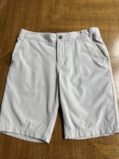 EUC Johnnie-O Calcutta Jr. PREP-FORMANCE Shorts Stone Size 14