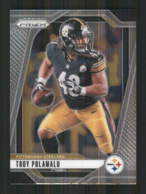 #ad 2024 Panini Prizm #248 Troy Polamalu Pittsburgh Steelers 38312 $1.69