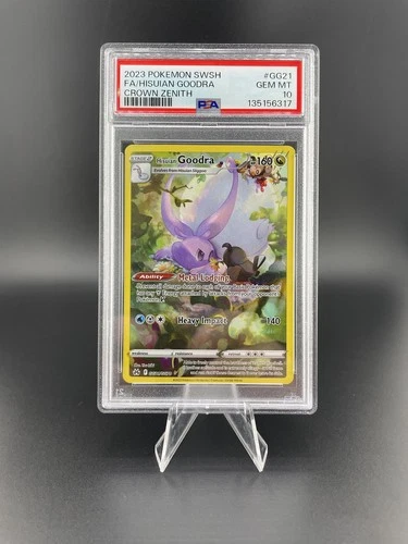 Hisuian Goodra GG21/GG70 Crown Zenith PSA 10