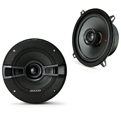 Kicker 44KSC504 Car Audio KS Series 5 1/4" Full Range Speakers Pair 150 W Peak