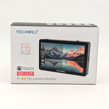 Feelworld F6 Plus 6" Touchscreen 4K LED HDMI On-camera Monitor F6PLUSV2 Black