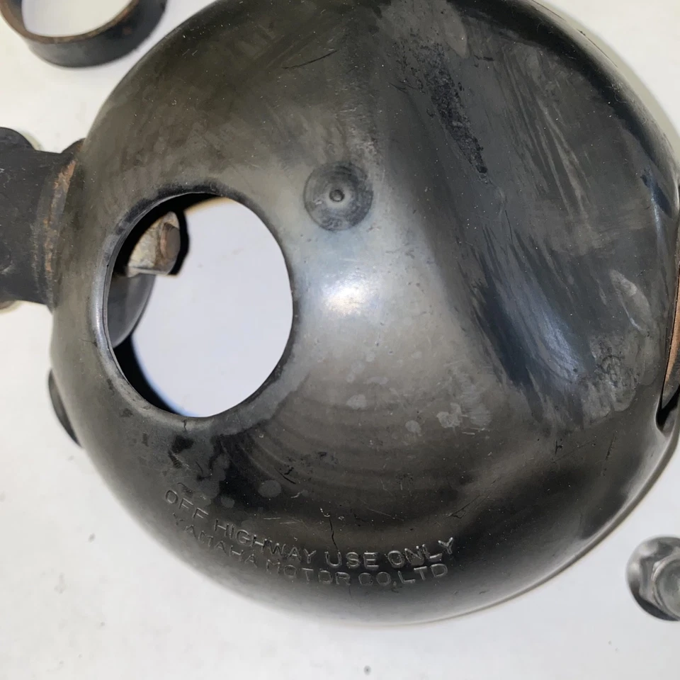 Yamaha IT400 IT 400 1979 lente de faro con toma Stanley 3R8-84120-60-00 OEM Foto 4 de 4