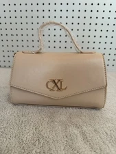 CXL by Christian Lacroix Crossbody Bag Womens Nude LAINE Matte Patent CXLH24986