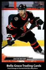 2022-23 Upper Deck Austin Watson #378 Ottawa Senators NHL Hockey