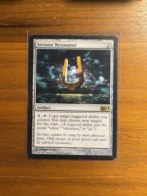 MTG Strionic Resonator Core Set 2014 (M14) Regular LIGHTLY PLAYED