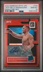 2023 Donruss Optic UFC Jack Della Maddalena Rated Rookie Auto Red /99 PSA 10