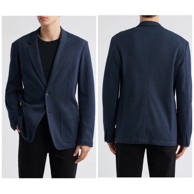 NWT Rag & Bone $498 Butler Patch Pocket Blazer In Navy Size: Medium